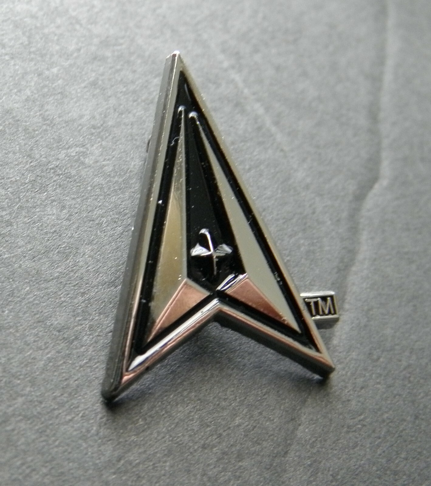 US Space Force USSF Emblem Mini Lapel Pin Badge 3/4 x 7/8 inches