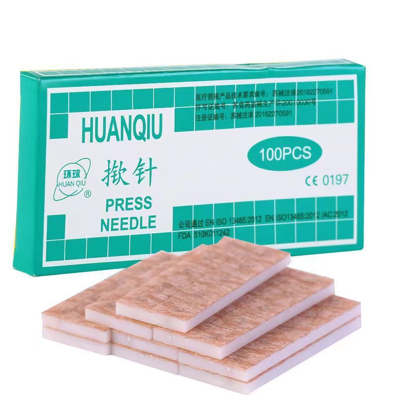 New  Acu puncture intradermal Tack Ear Press Need les 100 pcs/box