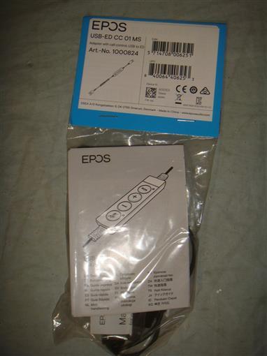 EPOS SENNHEISER USB-ED CC 01 MS ADAPTER W CALL CONTROL for HEASET TO PC 1000824