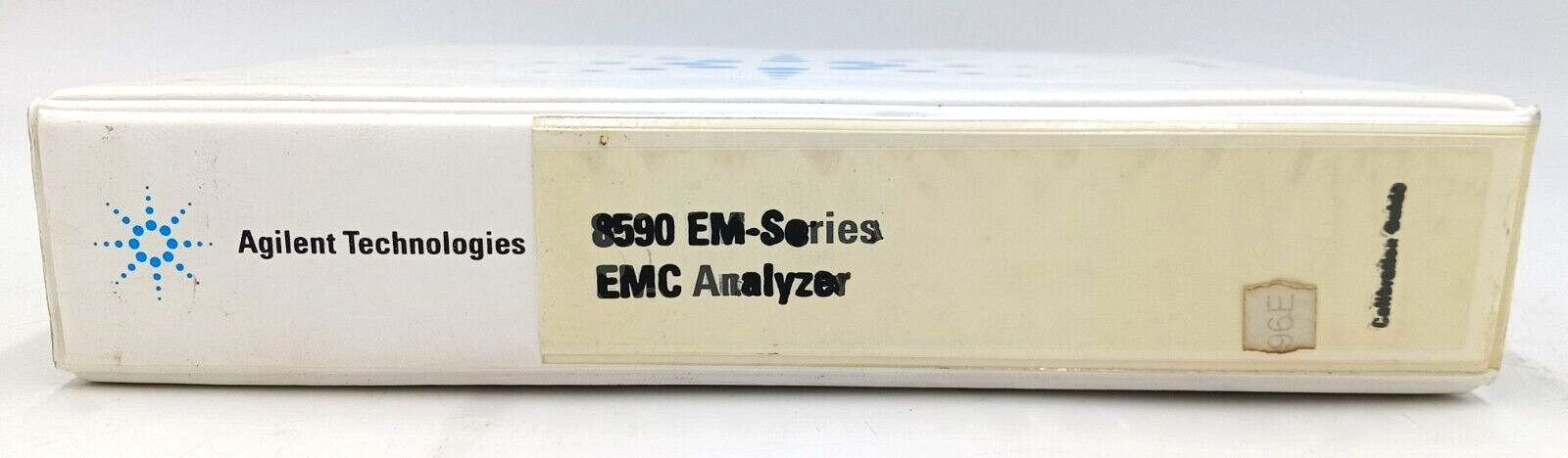 Agilent Technologies Calibration Guide 8590 EM-Series EMC Analyzer