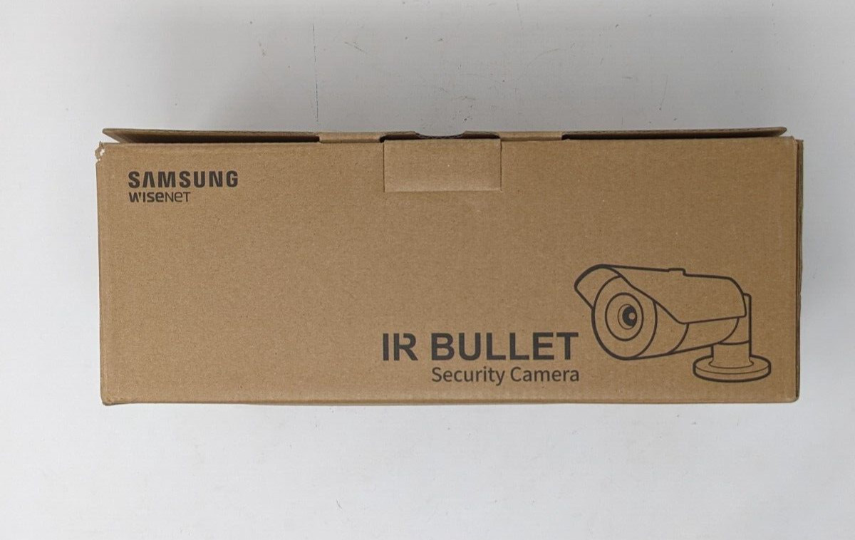 Samsung QNO-6030RP 2MP 1080p HD IR Outdoor Bullet CCTV Camera 6mmLens Waterproof