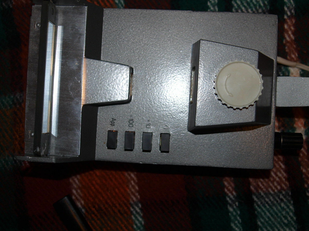 VINTAGE SOVIET USSR REFLECTING SCALE GALVANOMETER 1976