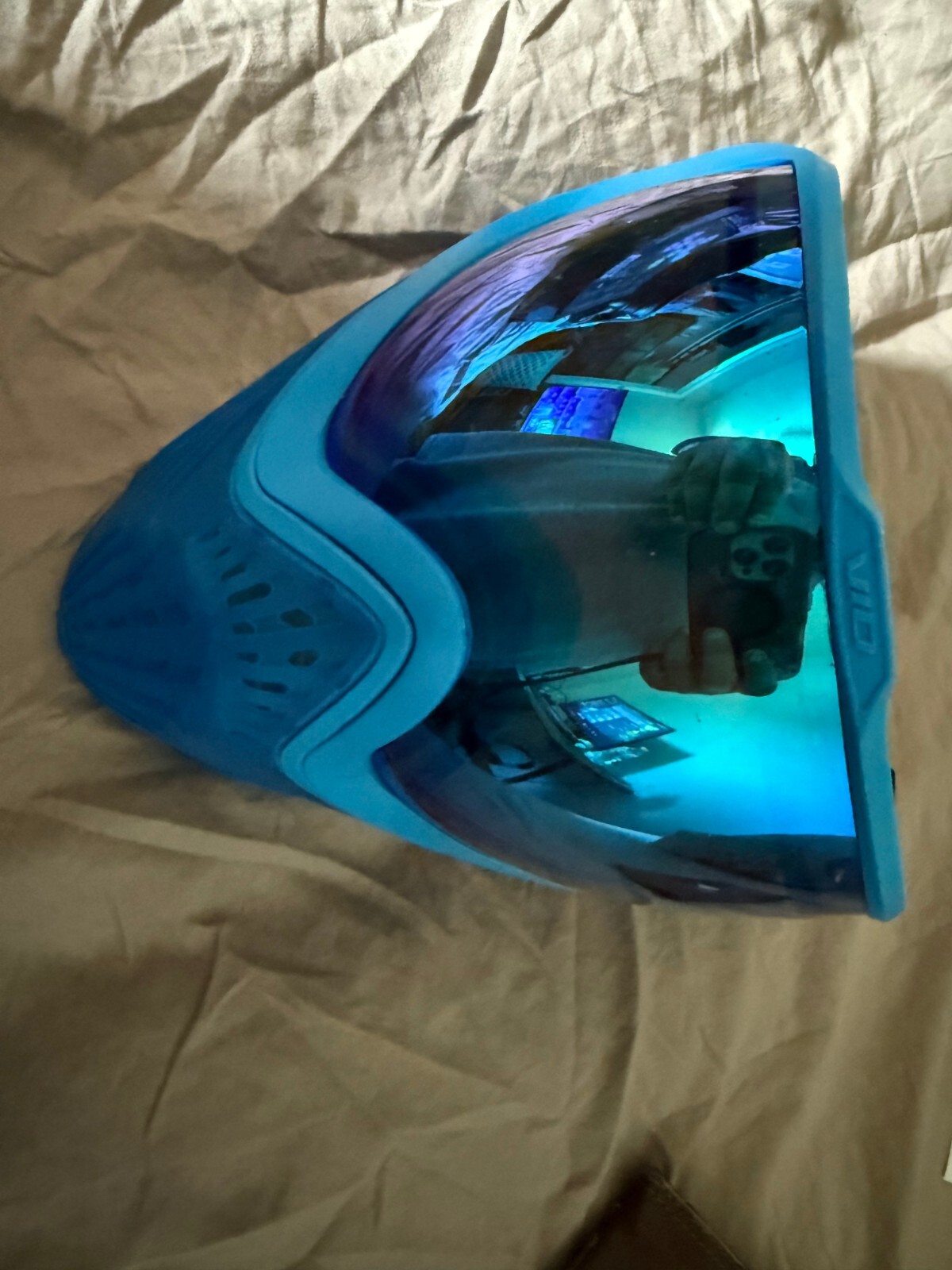 virtue vio paintball mask blue