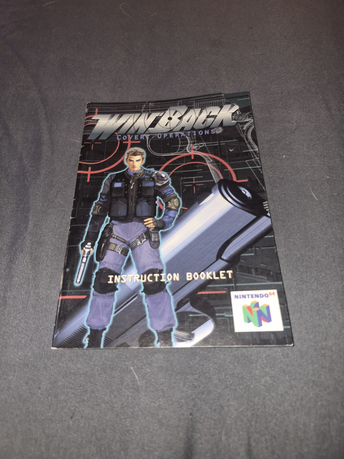 Winback Covert Operations N64 Nintendo 64 Instruction Manual Only