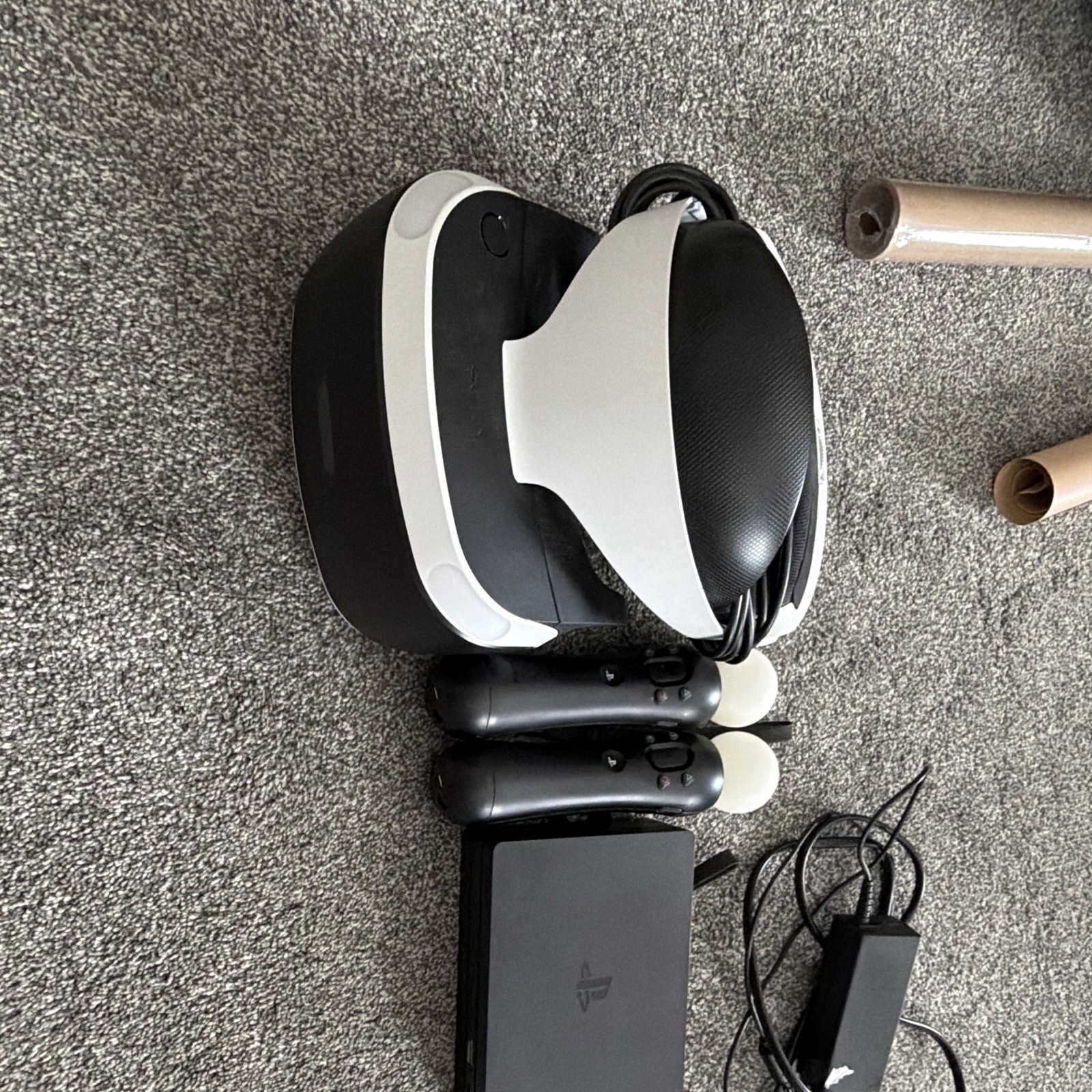 Sony PlayStation VR Headset Bundle w/ Processor Unit, Camera, 2 Move Controllers