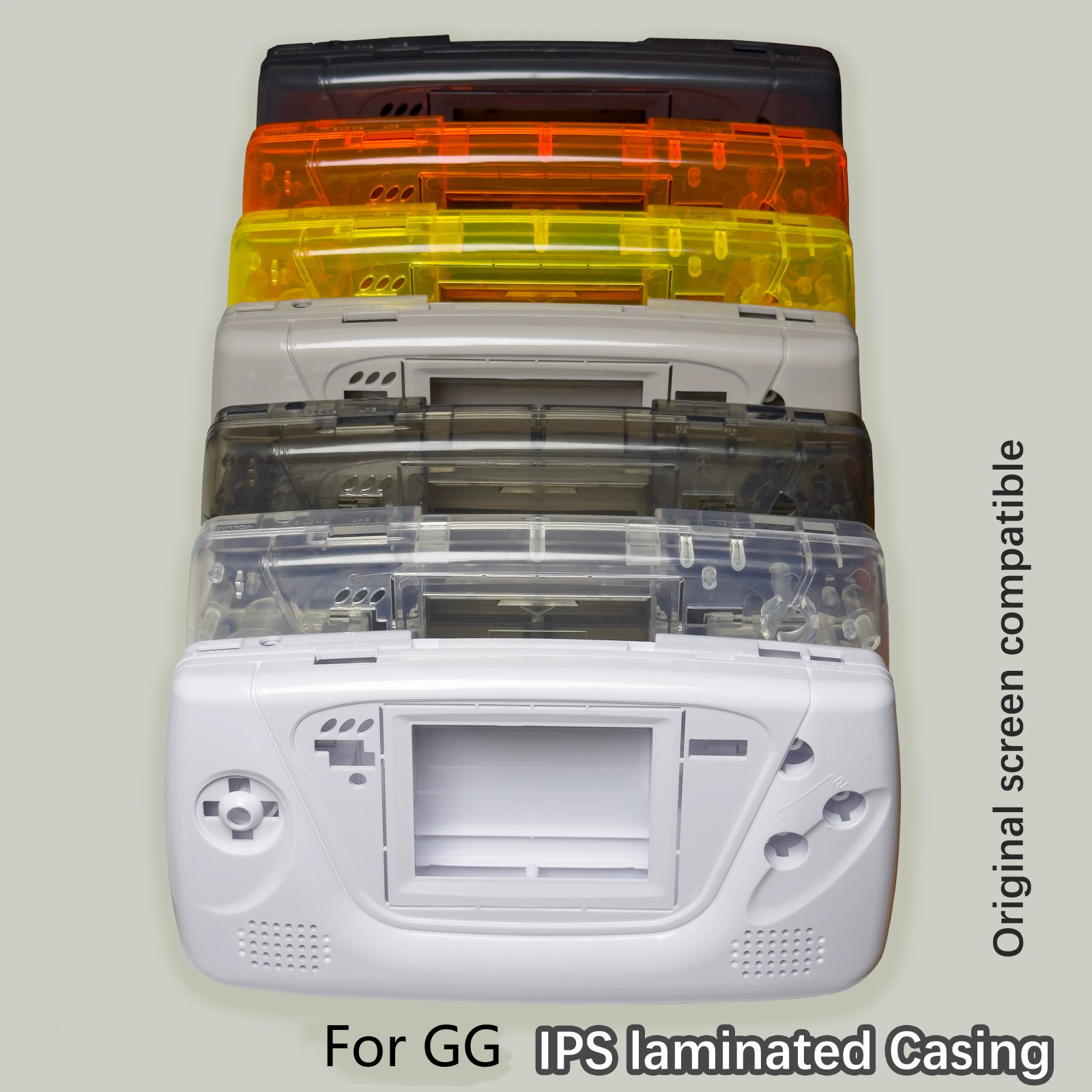Replacement Full Housing Shell Case Set Fit for Sega Game Gear GG Console