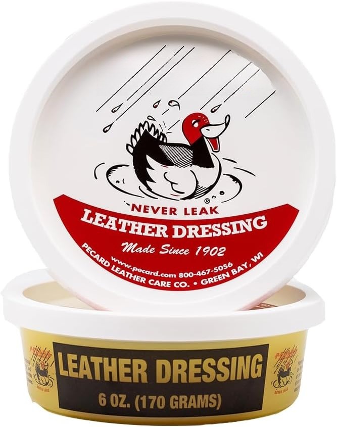 Leather Dressing 6 oz – Waterproofer and All-Purpose Leather Conditioner