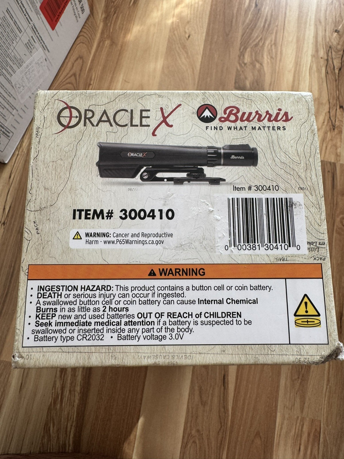 Burris Oracle X Laser Rangefinder Crossbow Scope (Black) - New Open Box