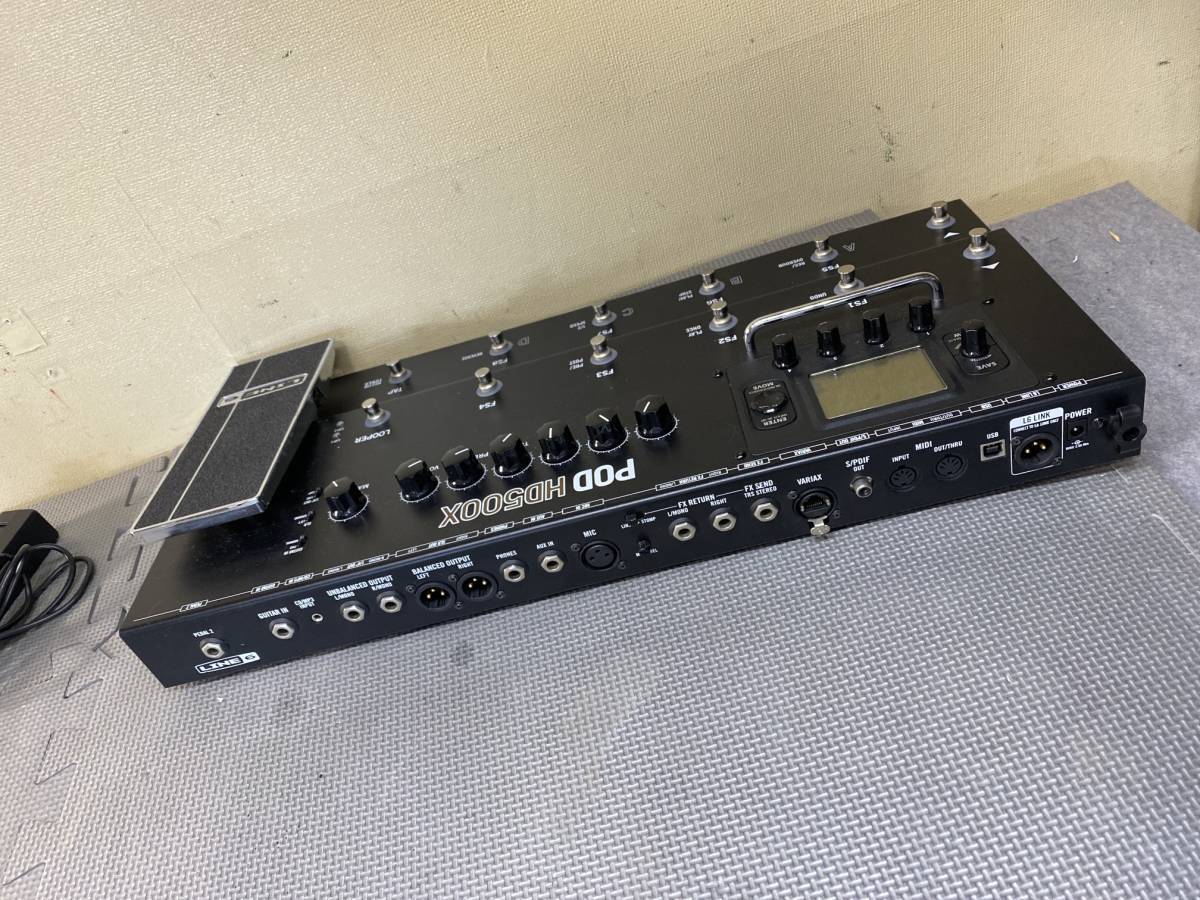 Line6 POD HD500X Multi-Effects Guitar Used Pedal