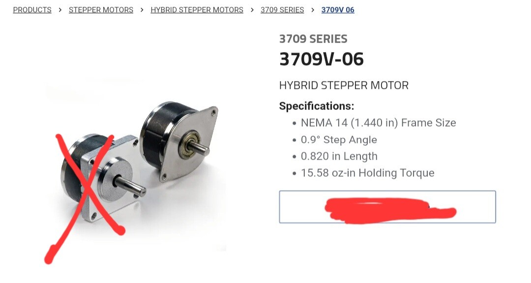 LIN ENGINEERING 0.80A 3709V-06D-27R0 STEPPER MOTOR DATE CODE 072821