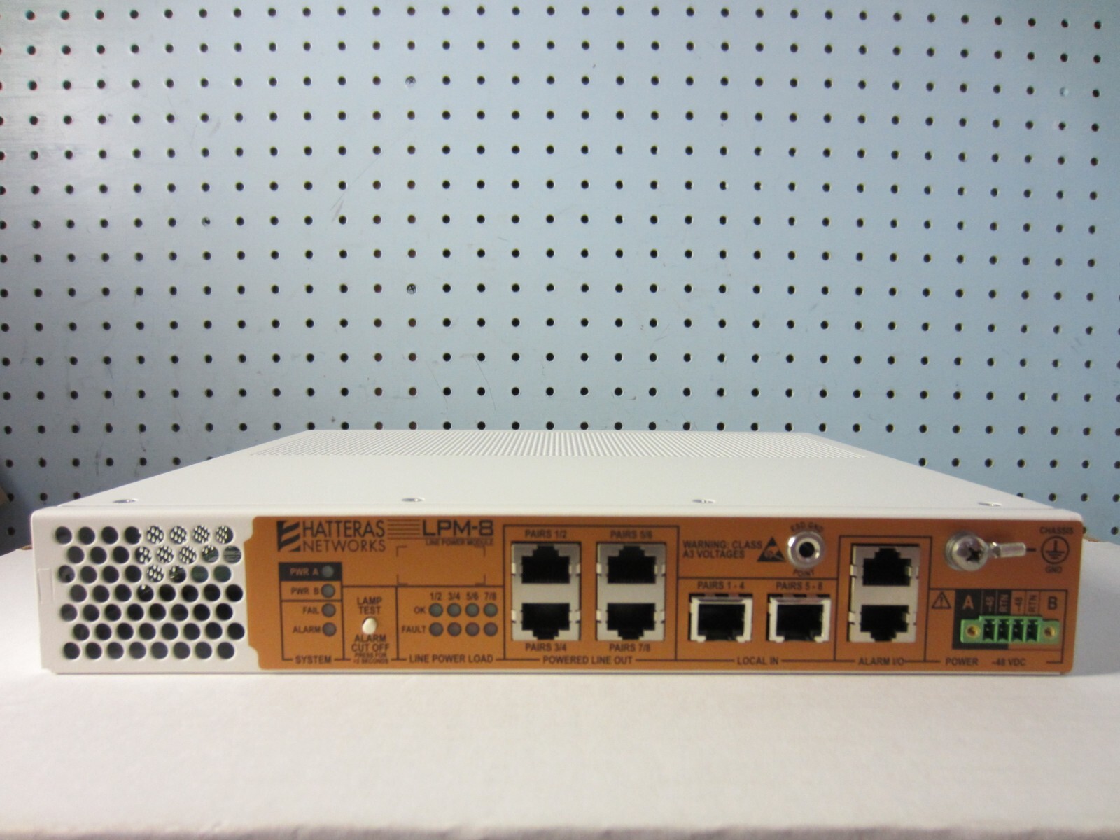 Hatteras Networks 920531-2002-05 LPM-8A-V-HP Line Power Module (NEW)