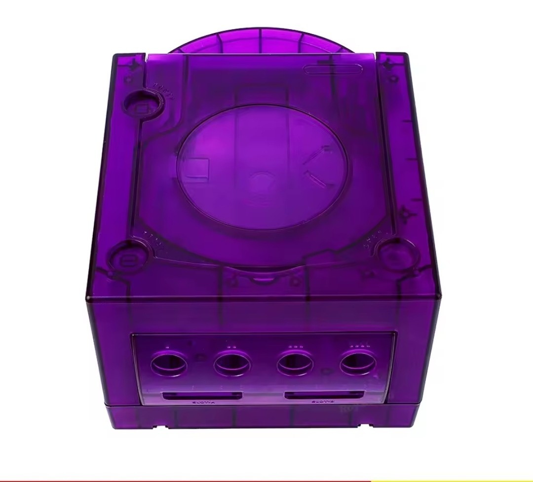 Transparent Box Replacement Case For Nintendo Gamecube Housing Shell Case