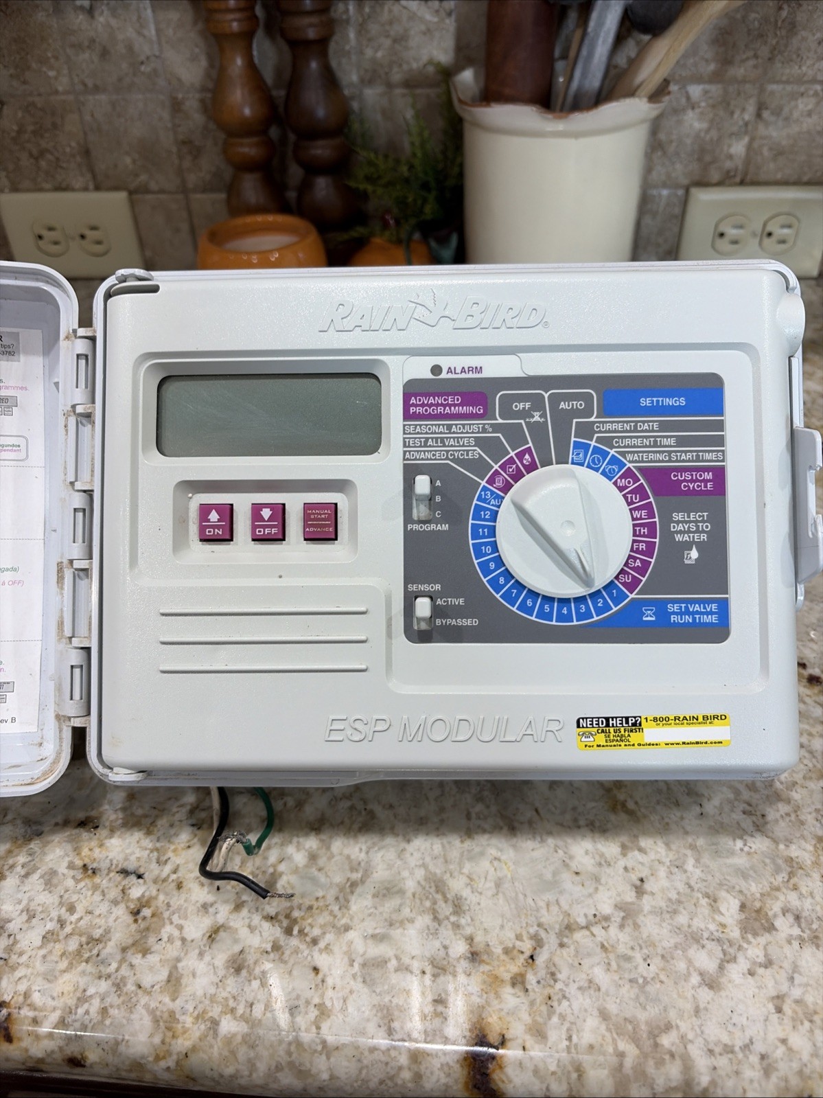 Rain Bird ESP-M Modular Sprinkler Irrigation Controller 4 Zone Expandable to 12