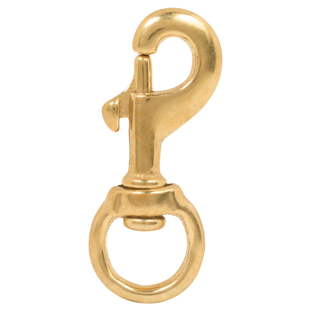 3-1/8" #4 Round Eye Swivel Bolt Snap