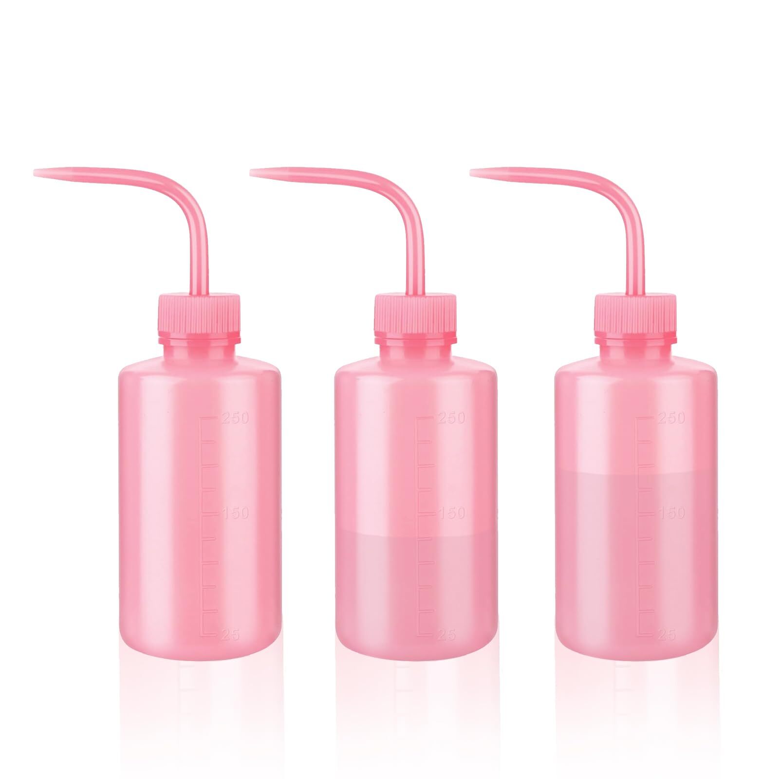 Botellas de lavado Botellas para tatuajes de 8 oz Botellas boca estrecha 250 ml