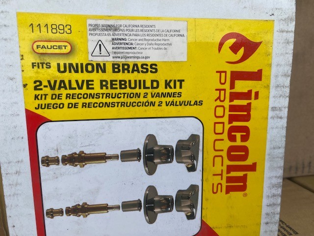 Lincoln Products® Metal Handle Kit in Polished Chrome 111893