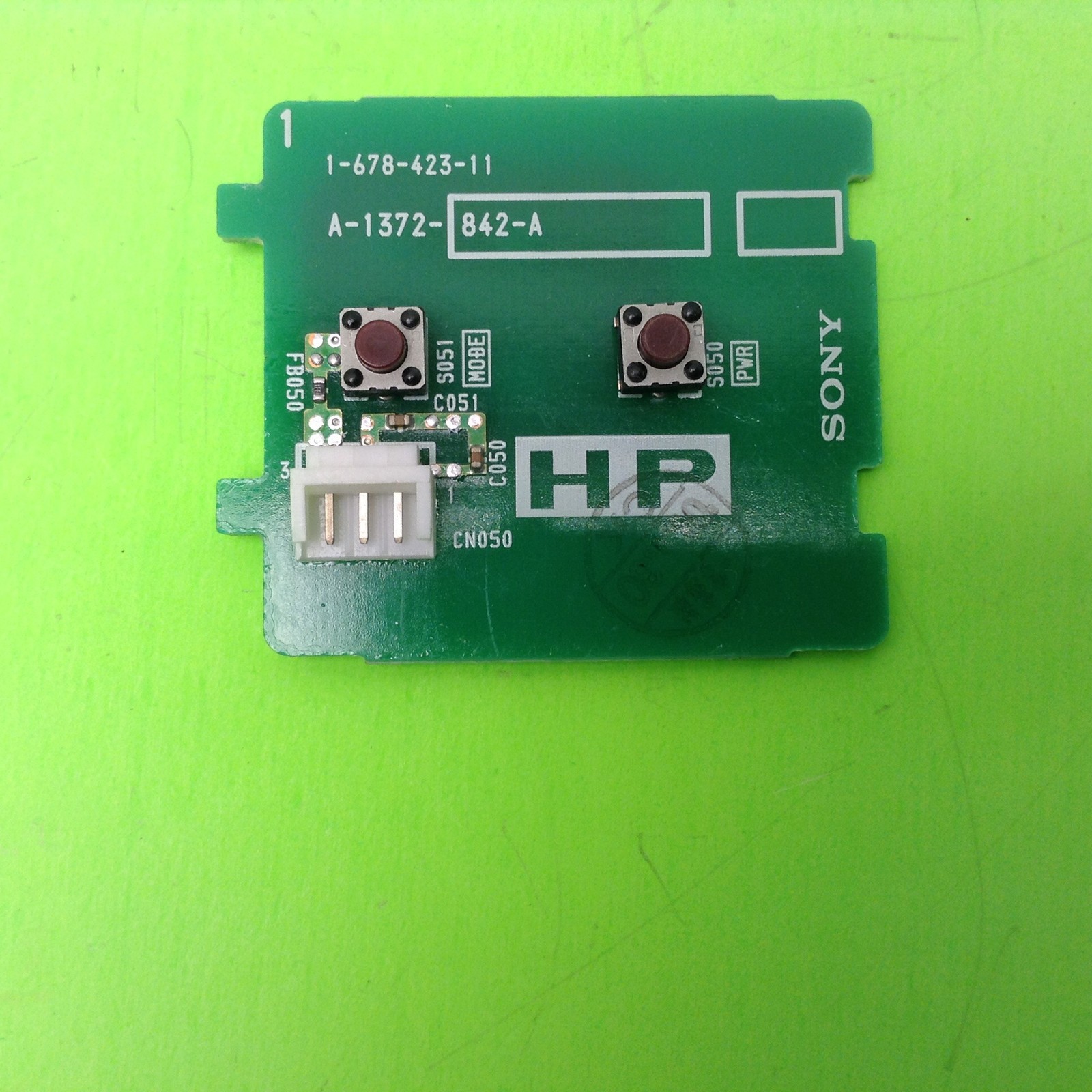 Sony SAT-HD100 Cable HP Button Board Button Board 1-678-423-11 A-1372-842-A