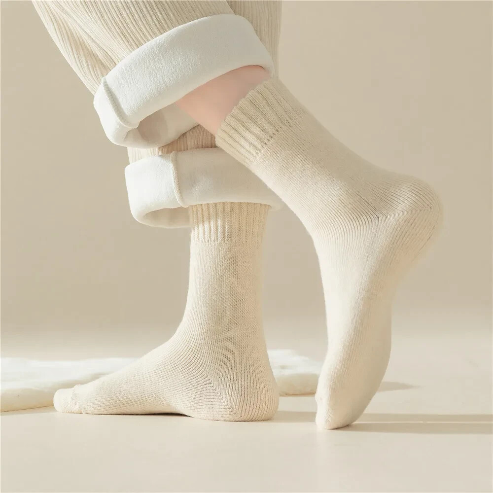 3 Pairs Women Wool Socks