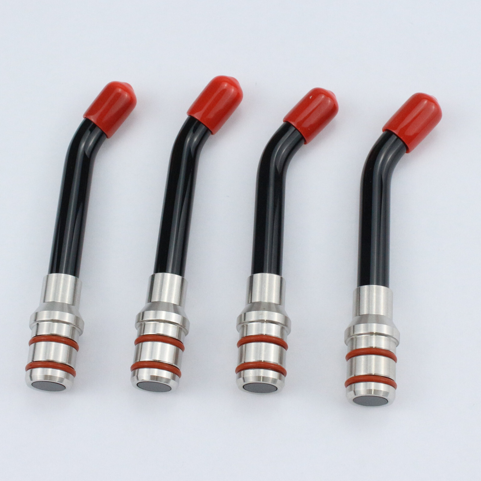4Pcs Universal Dental Curing Light Guide Tips 12MM Optical Fiber Guide Rod Tips