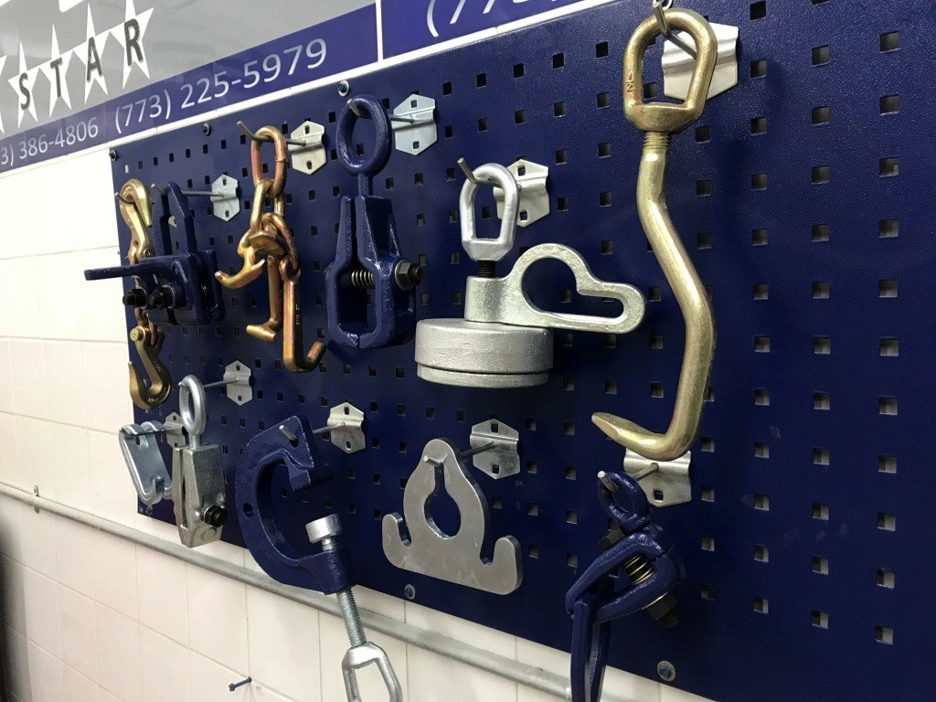 11 PIECE AUTO BODY FRAME MACHINE TOOLS AND CLAMP CHAIN SET FREE SHIPPING