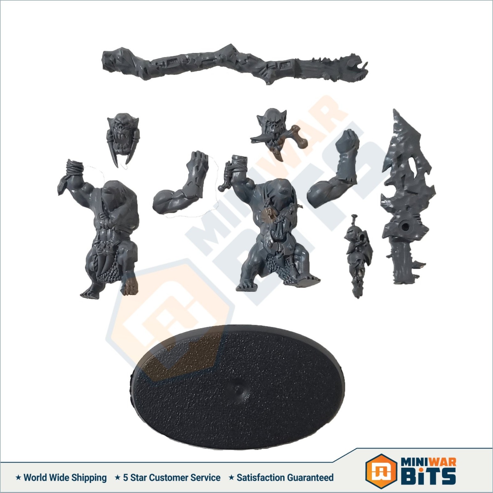 Savage Orruks Big Stabbas Single Figure - Warhammer AOS Orruk Warclans