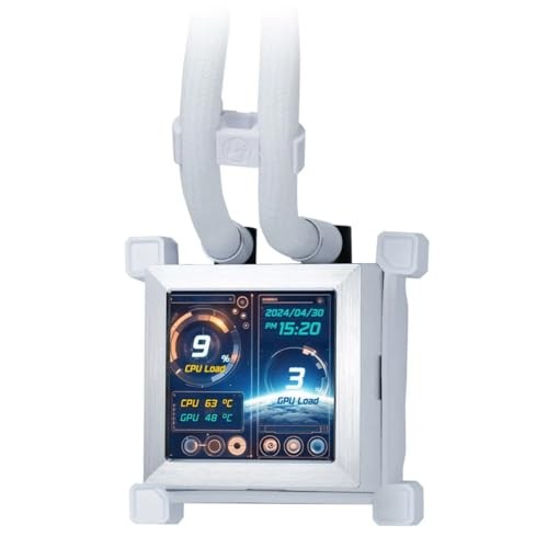 LIAN LI HYDROSHIFT LCD 360R, ALL IN ONE CPU COOLER - WHITE
