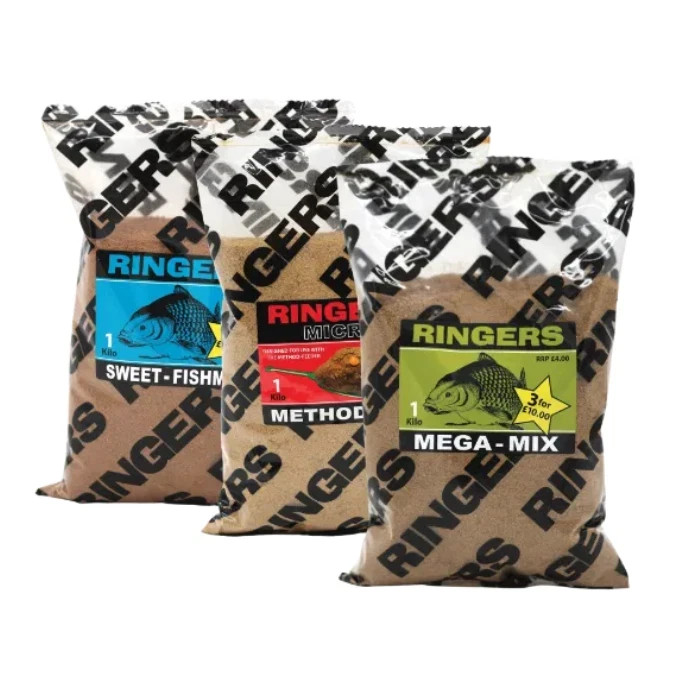 Ringers Value Groundbaits 1kg - sweet fish bream mega mix - Bait