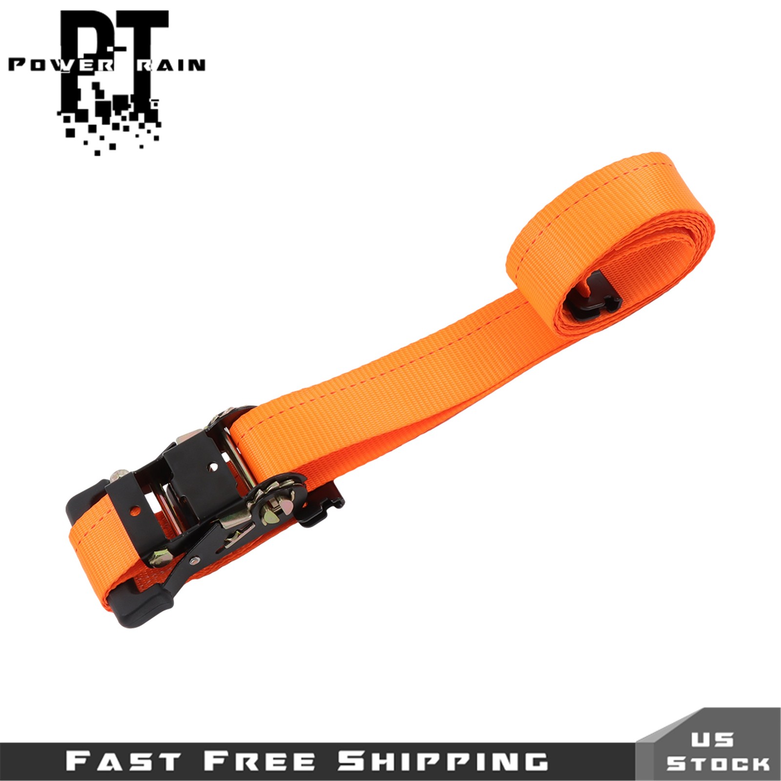 Wheel Chock Tie Down Kit 2” Heavy Duty E Track Trailer Tire Straps