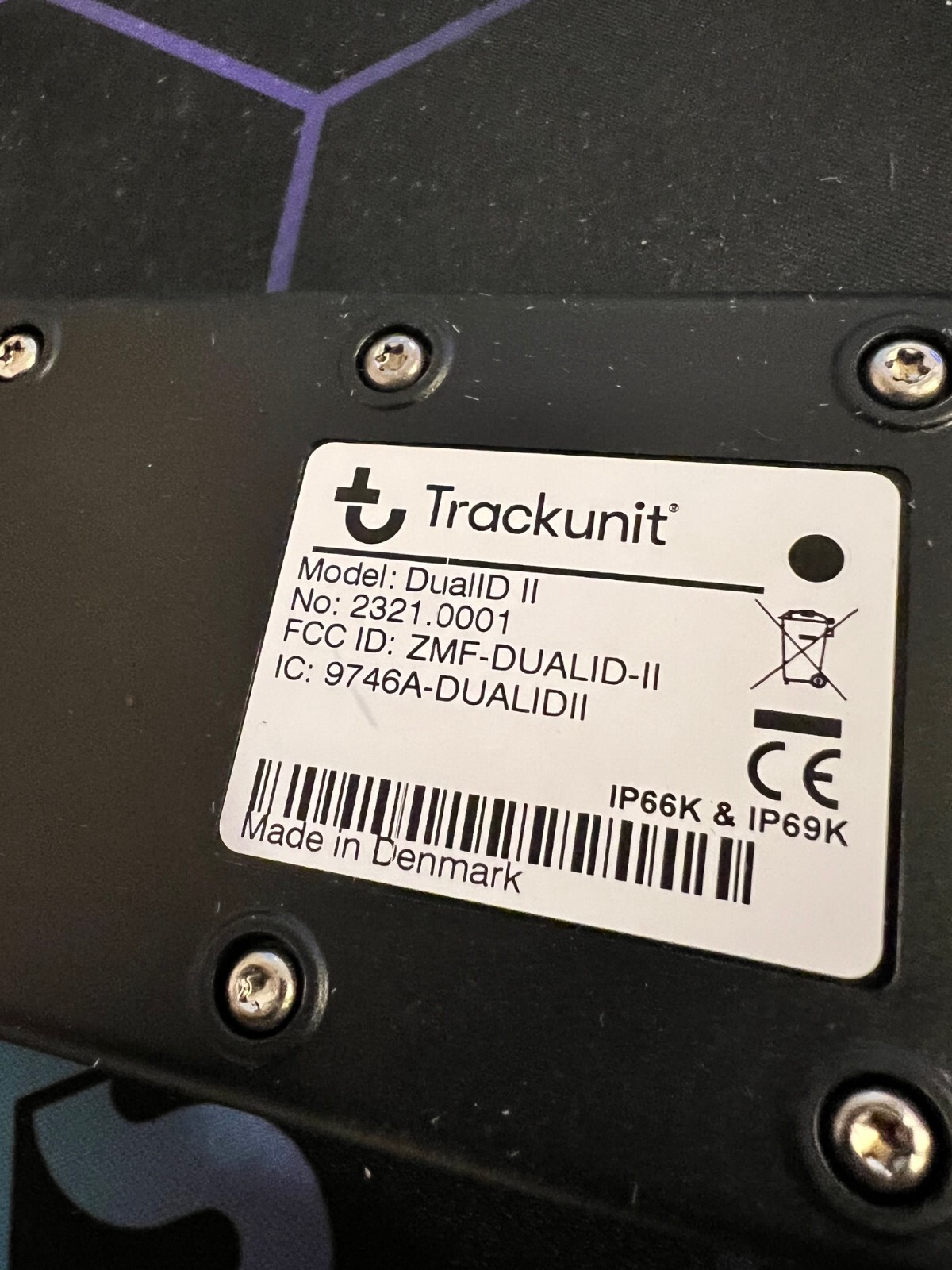 NEW - Trackunit Elevate Fleet Asset Tracker DuallD ll 2321.0001