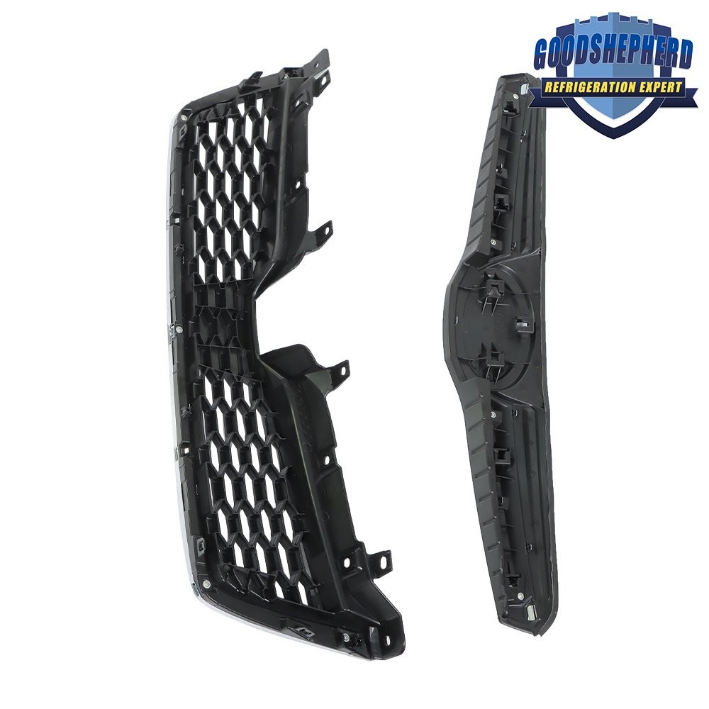 3Pcs For Subaru Forester 2014-2018 Front Bumper Upper Grille Replacement Plastic