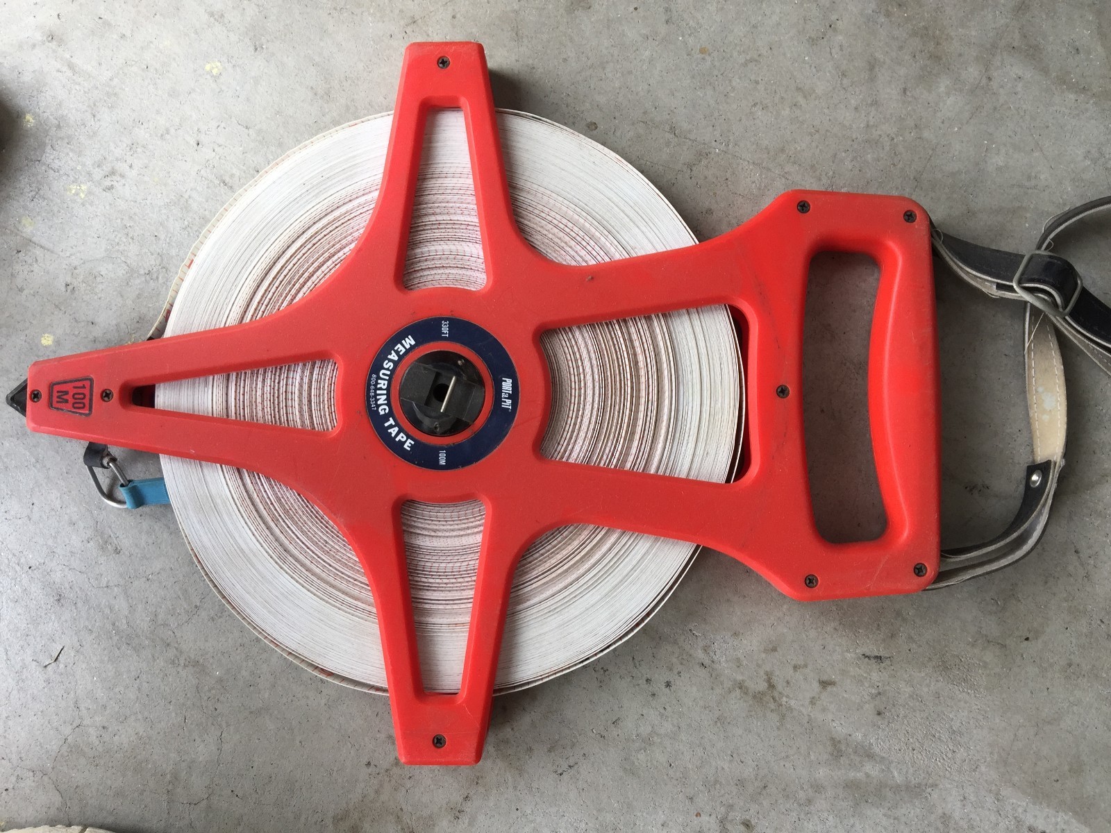 open reel measuring tape