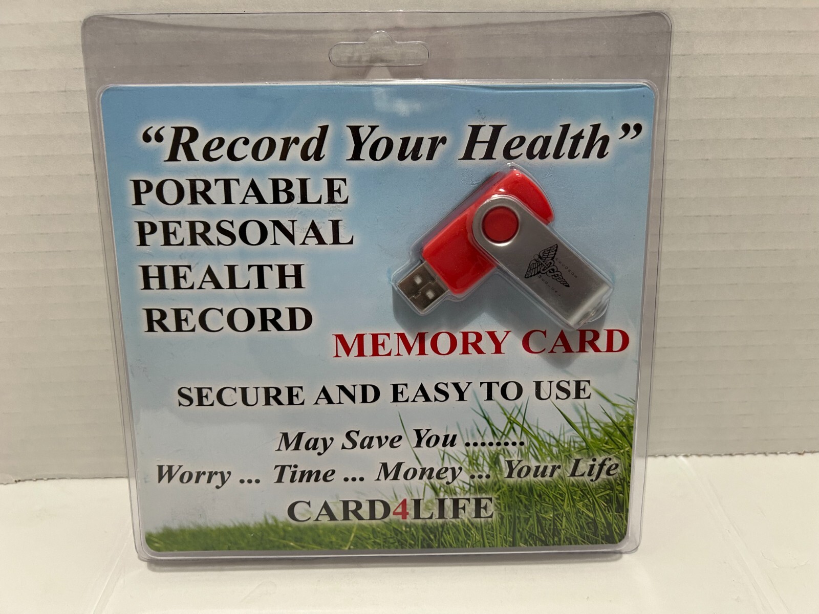 Memory Card Personal ID Card for Personal Health Record Portable New