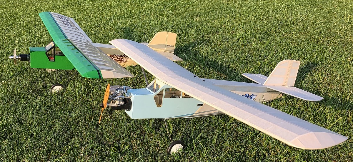 Old School Model Works Robin Hood 25 LC RC Airplane, 51" WS, Callie Graphics NEW