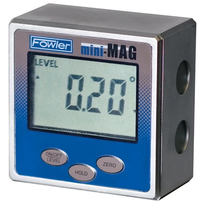 FOWLER Mini-Mag Protractor 360 4 X 90 Degree 54-422-450-1