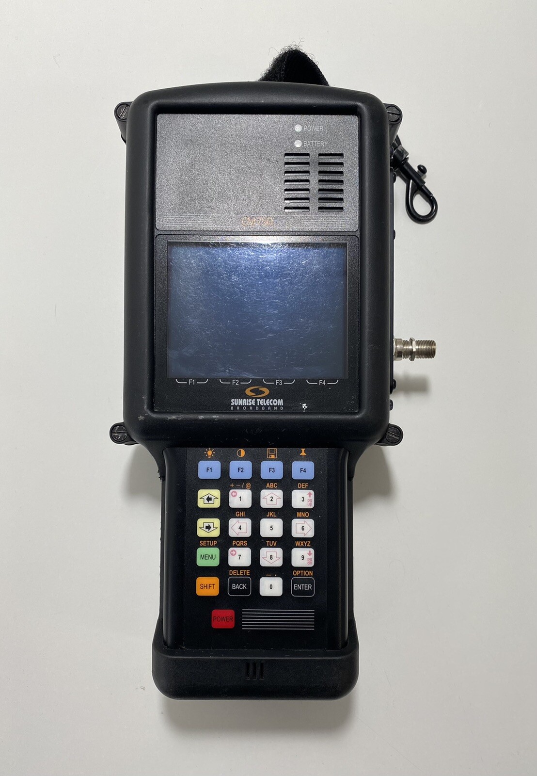 Sunrise Telecom CM750 Analog & Digital SLM Network Analyzer PARTS ONLY