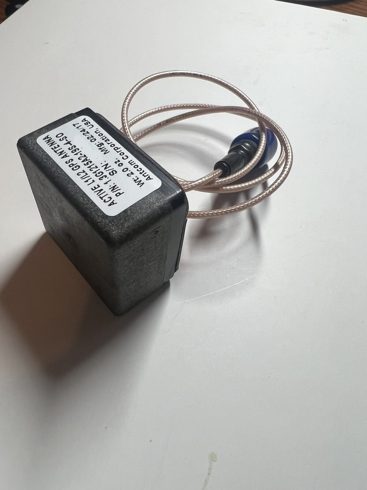Antcom Active L1/L2 GPS Antenna / Novatel Antenna