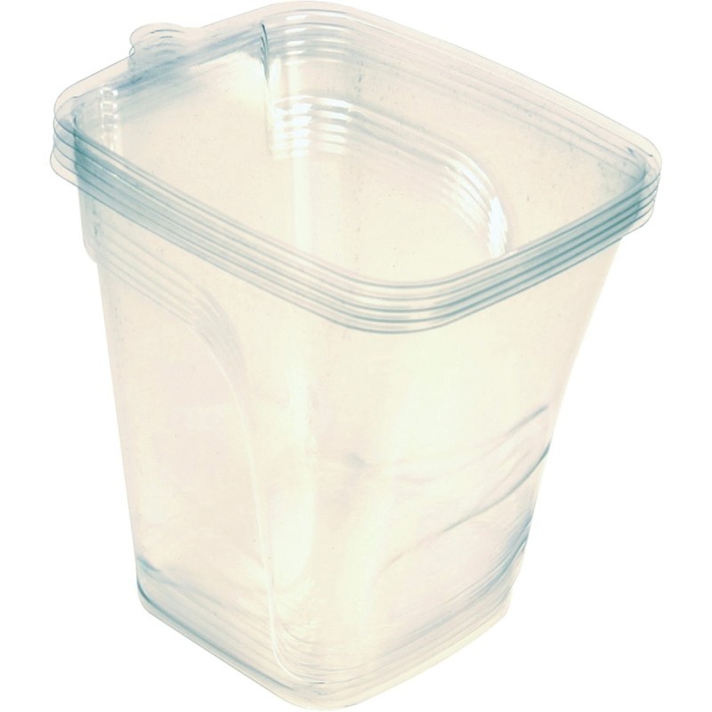 Werner AC27-L Paint Cup Liner, Disposable, Lock-in, Stepladder, Plastic, Clear,