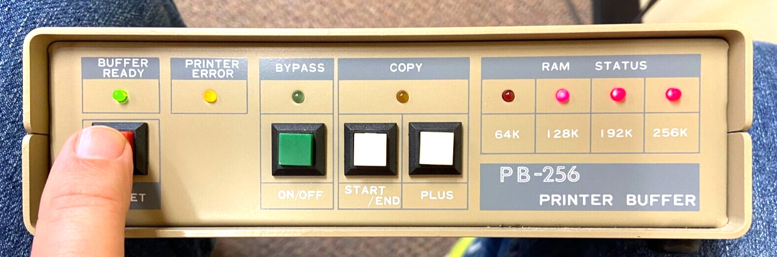 VINTAGE PB-256 PRINTER BUFFER