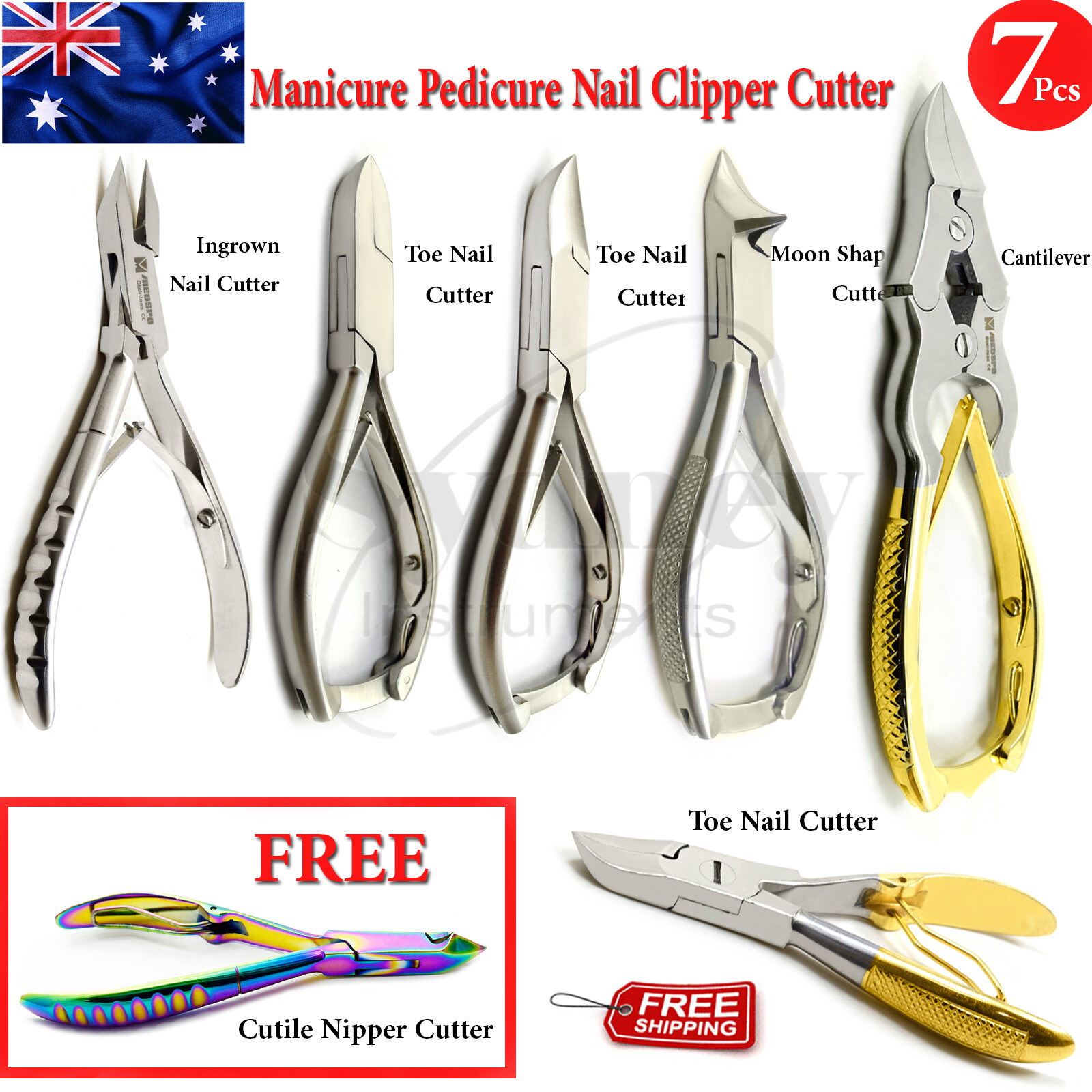 Professional Manicure Pedicure Nail Clipper Nipper Cutter Nails Care Accessories