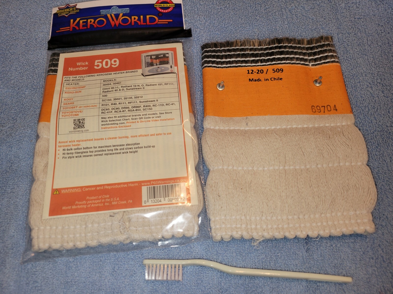 KEROSUN OMNI 85I, 85J, 85K, 85L KEROSENE HEATER WICK,*IGNITER, *WICK BRUSH/GUIDE
