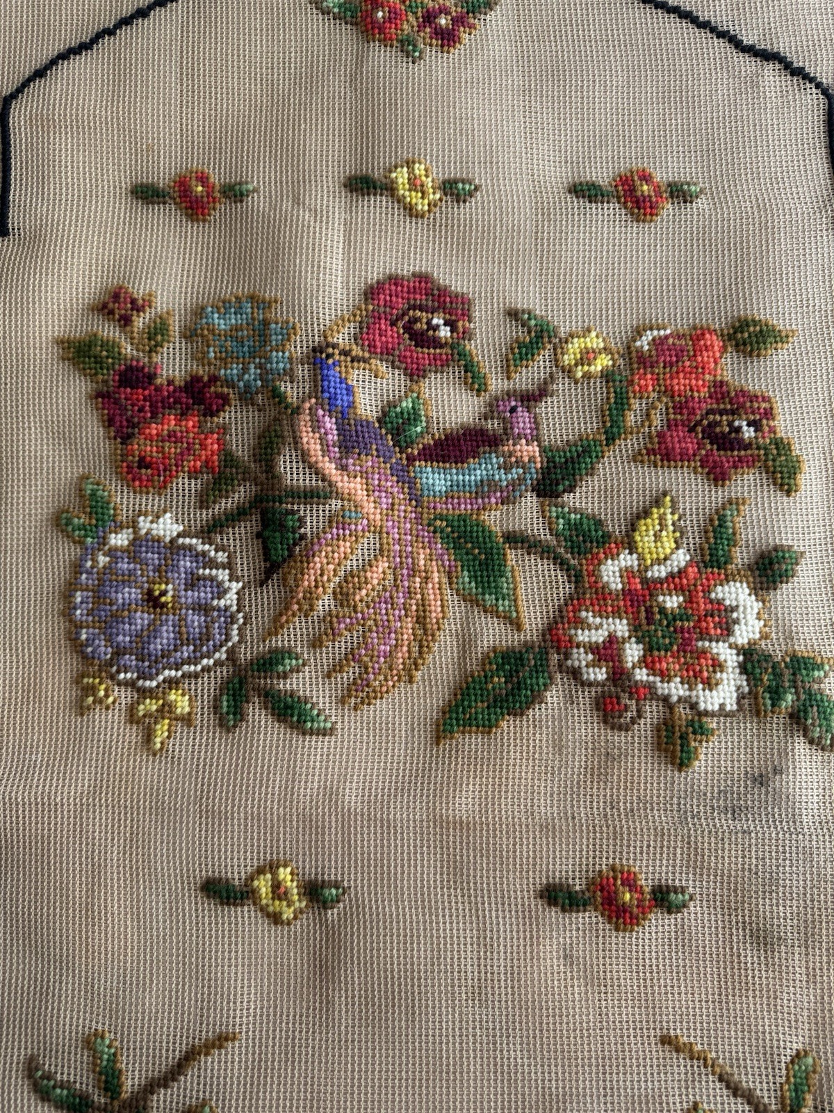 Brunswick Needlepoint tote bag canvas