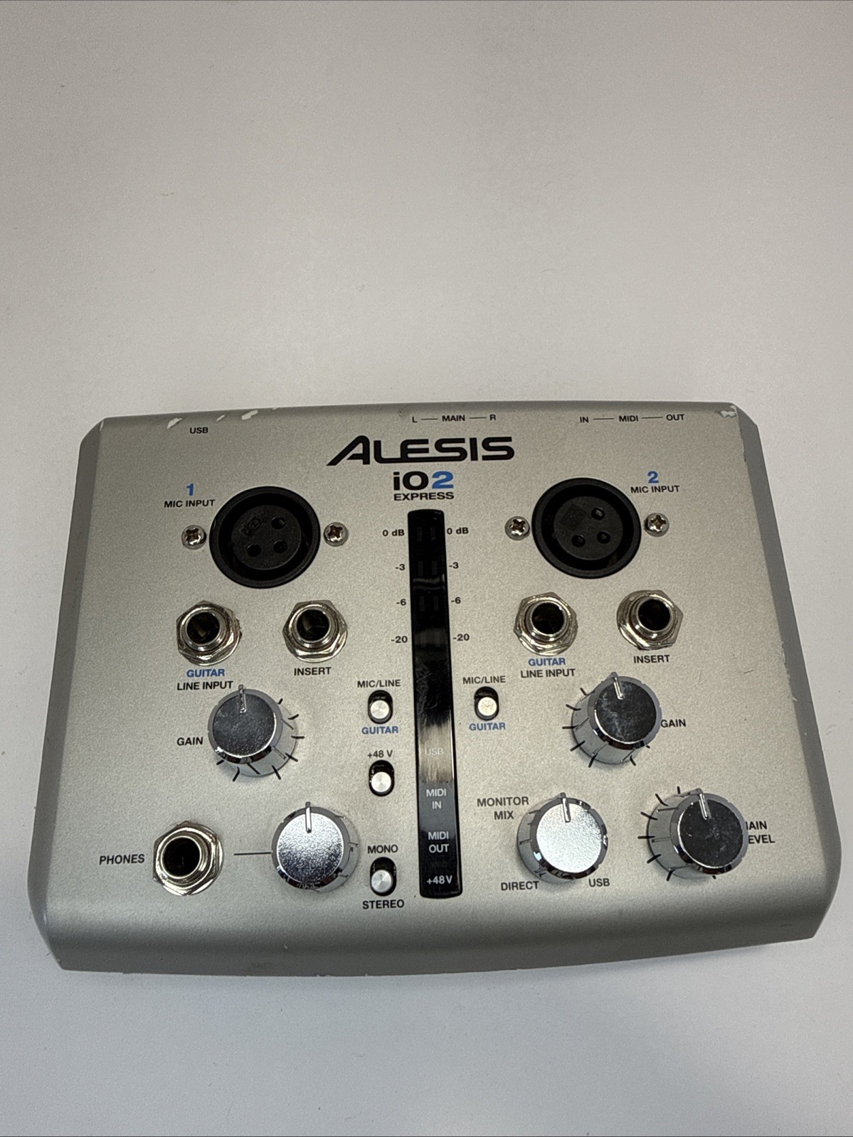 Alexis IO2 Express 2 - Channel USB Audio/Midi Interface