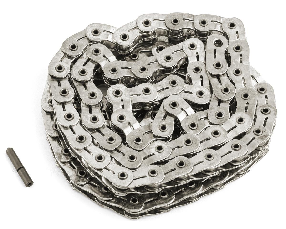 Crupi Rhythm Half Link Hollow Pin Chain (Silver) (3/32") [60980]