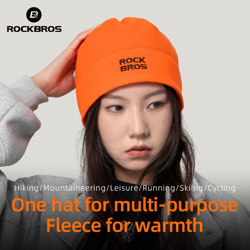 ROCKBROS Winter Fleece Cap Neck Warmer Gaiter Face Mask Scarf Headgear Windproof