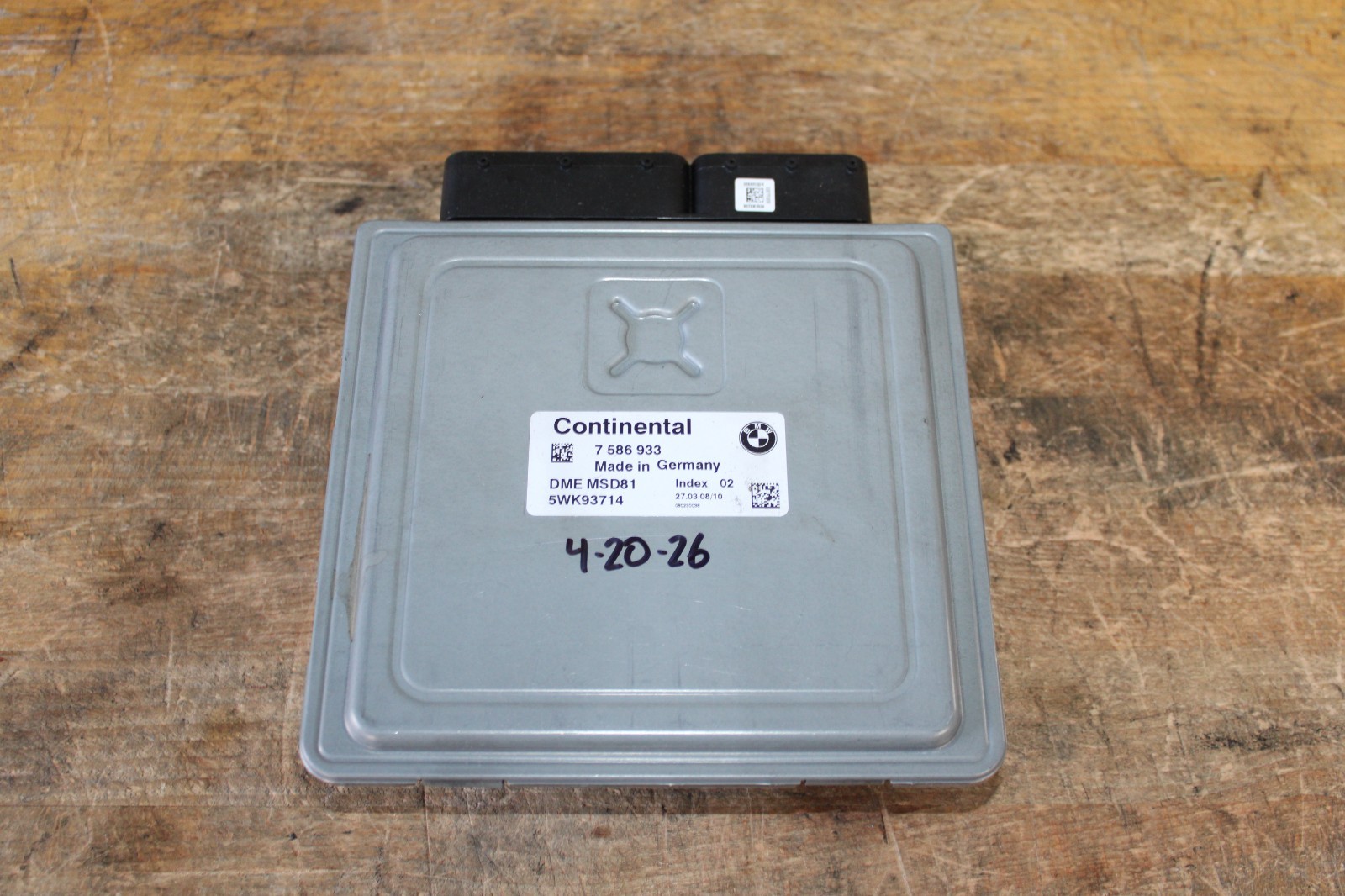 OEM BMW E82 E88 E90 E92 E93 DME ECU N54 Engine Computer Control MSD81