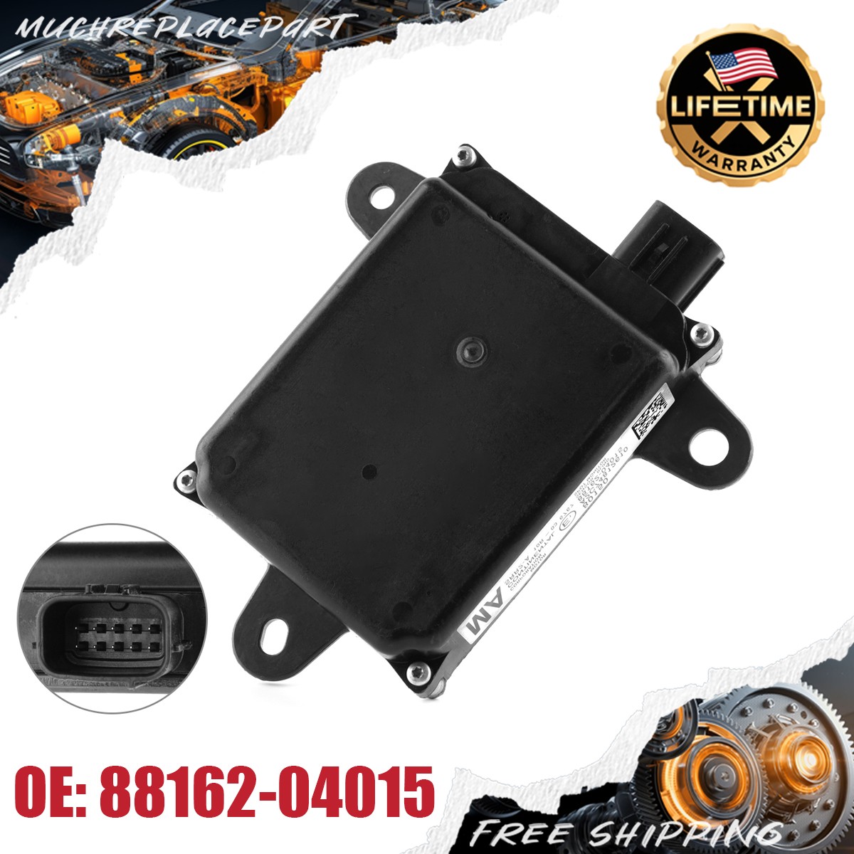 Blind Spot Monitor System Sensor For Toyota Tacoma L/R 2016-2021 OEM 88162-04015