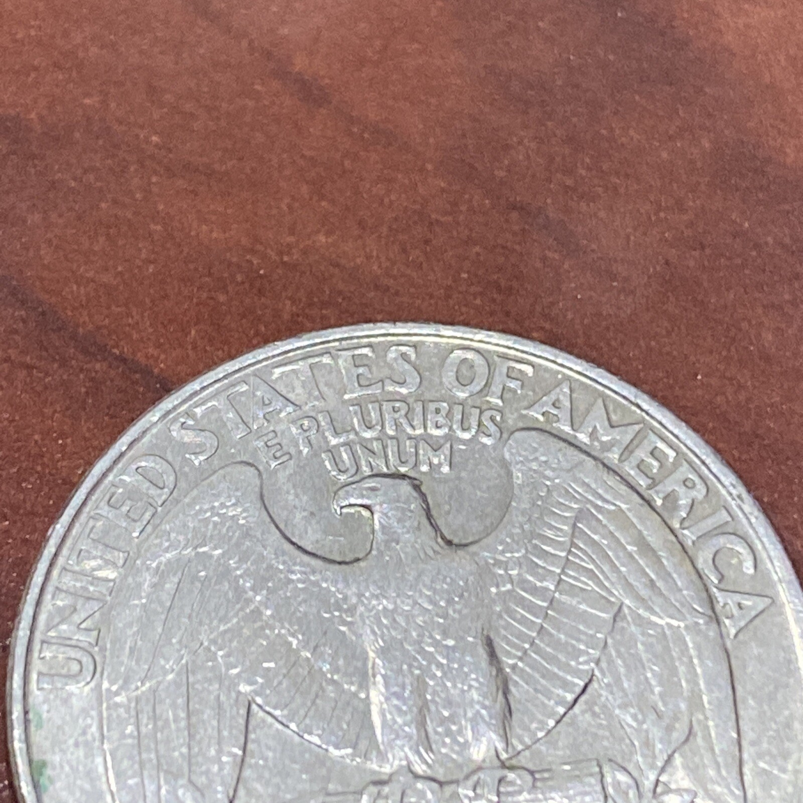 1996 P Washington About Uncirculated Condition Quarter