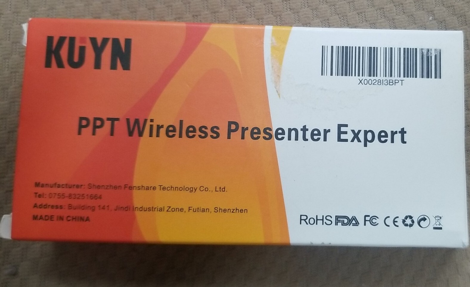 Power point Presentation Remote Wireless USB PPT Presenter Laser Pointer Clicker