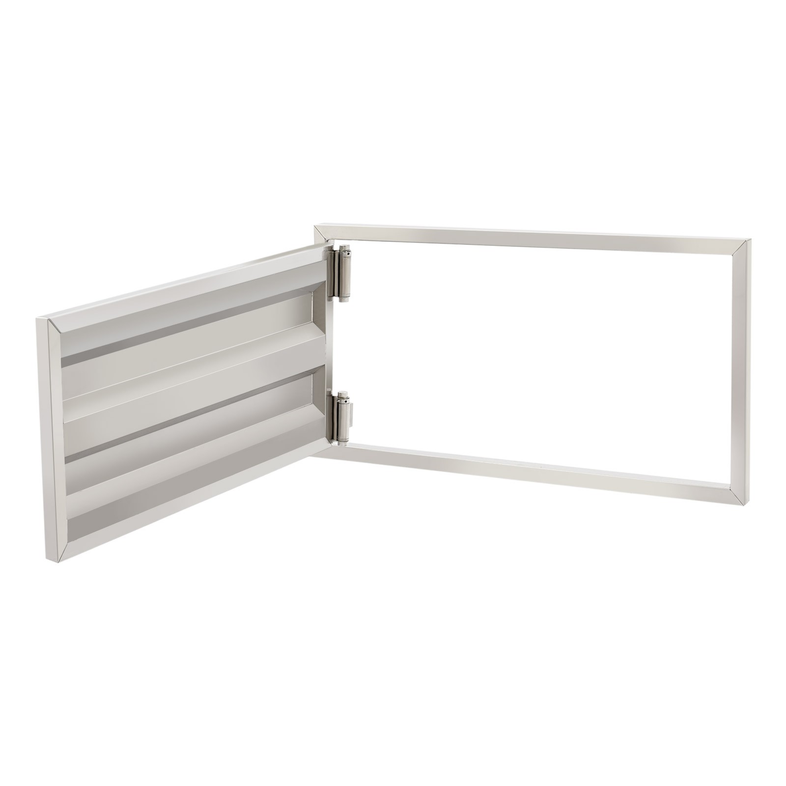 Stainless Steel Crawl Space Access Door 32"x16" Silver Attic Basement Vent Panel