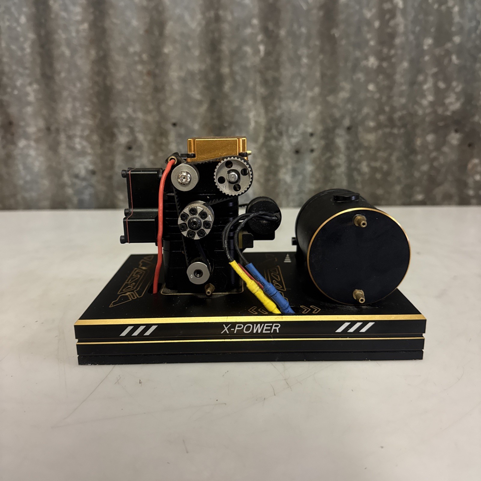 TOYAN FS-S100A Model Engine Power Boost Box , Tank, Base , Start and Throttle